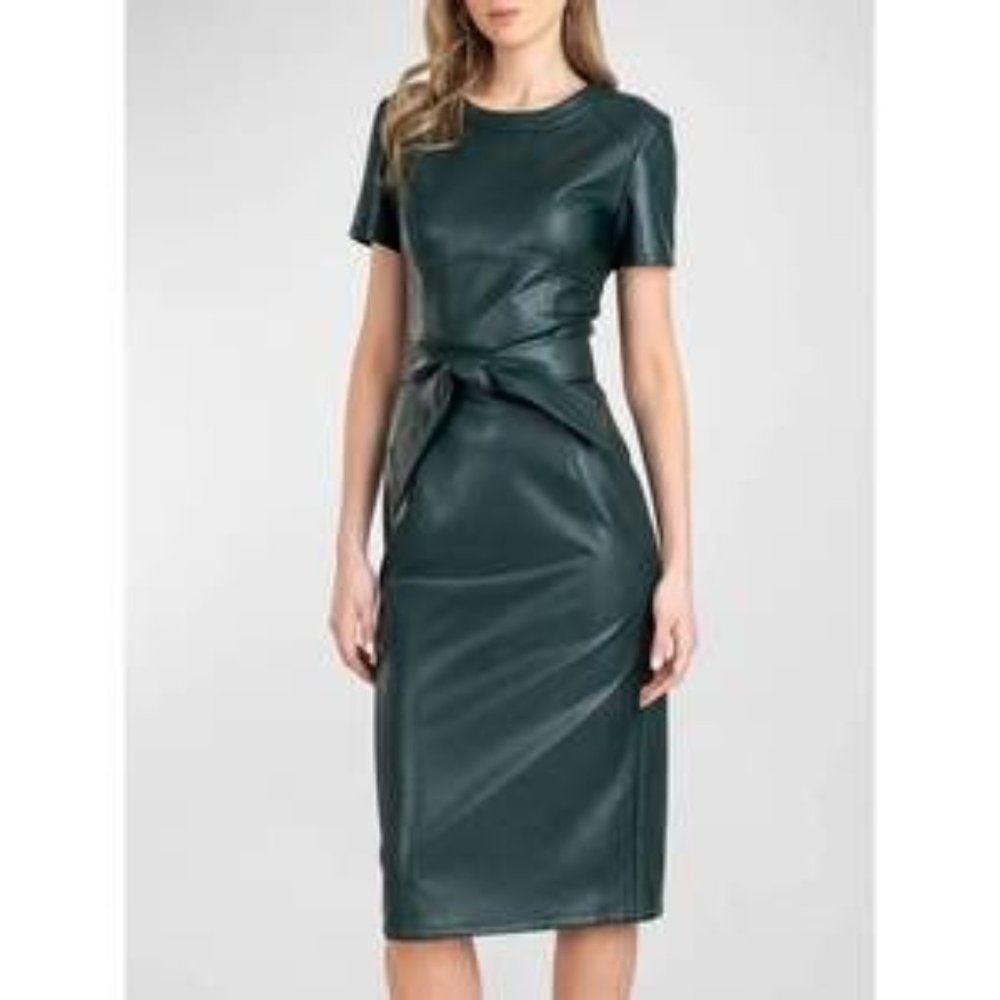 NEW SHOSHANNA rhonda dress in forest